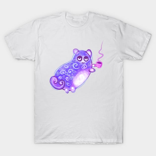 Funny cat T-Shirt by valentyna mohylei